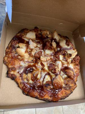 Chicken BBQ Pizza is to die for. So tasty!