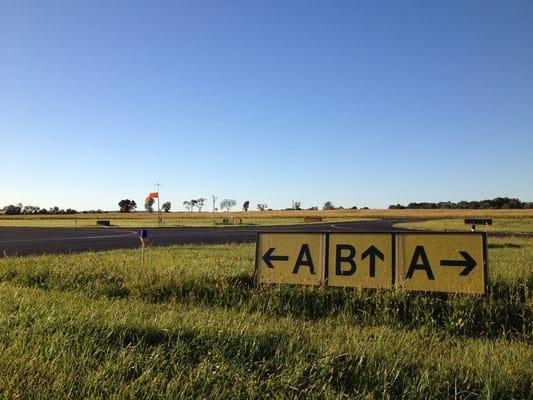 A very blue sky at Princeton airport today. :)