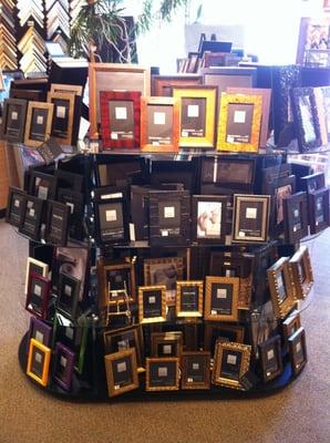 A nice selection of photo frames.