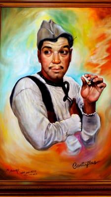 Cantinflas watching over us