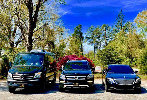 Mercedes-Benz Fleet * Sprinters, Black SUVs, First Class - Mercedes S550 sedans * * Economy vehicles and vans also available