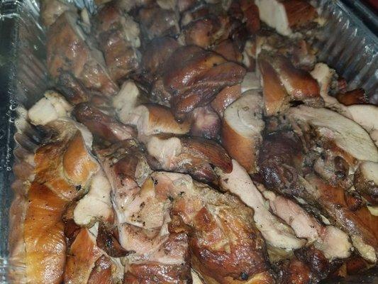 Smoked boneless skinless chicken thighs