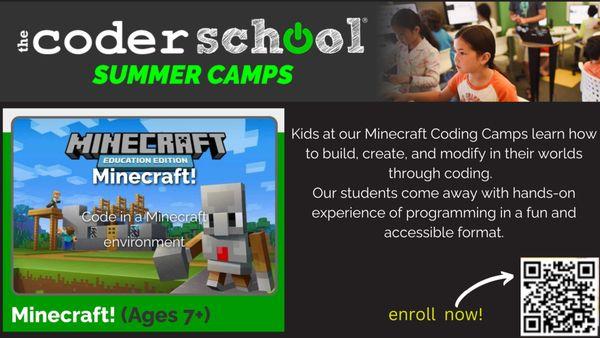 Minecraft: Coding Summer Camp for Kids