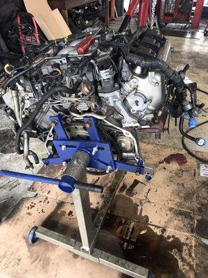 Engine Acura TL overheating was rebuilt