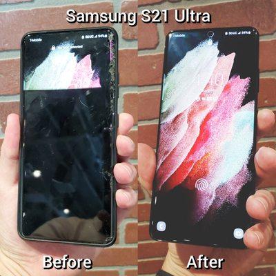 Samsung S21 Ultra screen repair