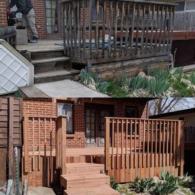 Deck overhaul, from top to bottom. What a difference!