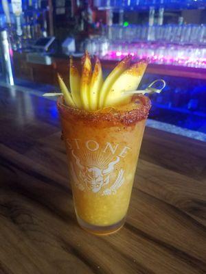 venga a  probar nuestras ricas micheladas de diferentes sabores como la rica mango chelada  y tamarindo chelada  y mas