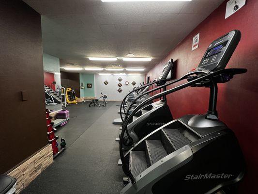 Full cardio studio to fit all your fitness needs!