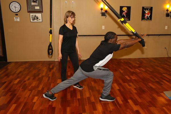 TRX with our trainers