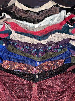 Some of my bra collection!