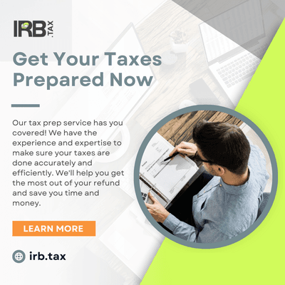 Tax prep services.