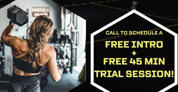 Call Today to schedule your FREE Intro Call and FREE 45 min Trial Session