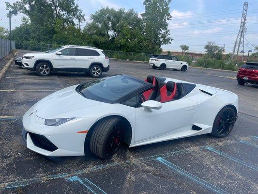 Lamborghini Huracan Front End repair