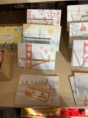 Cute SF postcards