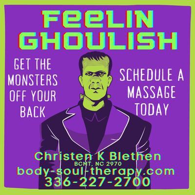 Call or text today to schedule a massage and pick up a gift certificate