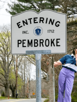 Entering Pembroke from Duxbury.