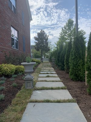 Flagstone Pathway