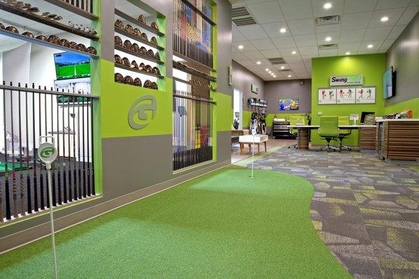 Lobby & Putting Green