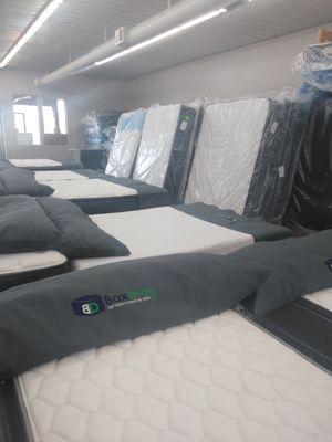 Model mattresses available at BoxDrop Bozeman Mattresses