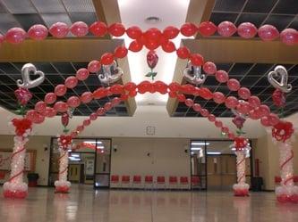 High Expectations dance floor decoration