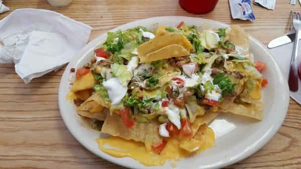 Steak Nachos with Green Chilies