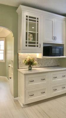 Another 1920s era kitchen remodel. Finished to be exactly what the client had hoped for.