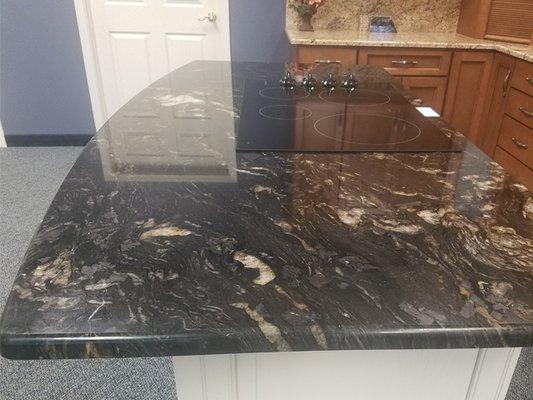 titanium granite kitchen island