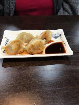 Pan fried dumplings