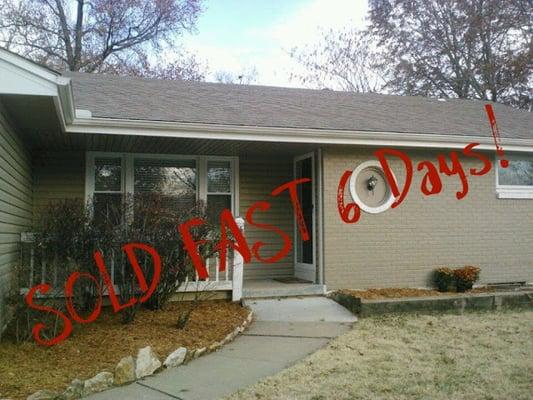 This home sold in ONLY 6 Days...Overland Park, KS