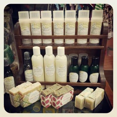 Locally made body products from Raison Ethique, made from bio-friendly ingredients, good for you and the planet.