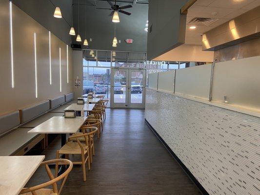 Dining area and entrance