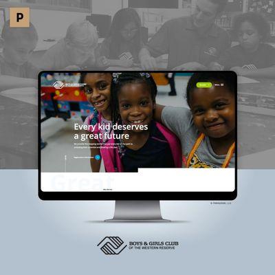 Custom website design and Drupal development for Boys & Girls Clubs in Akron, Ohio.