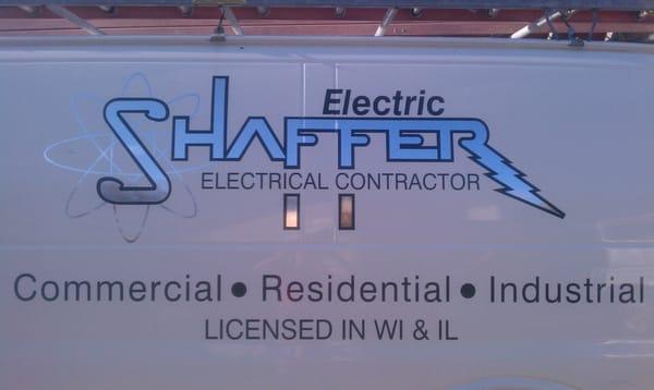 Shaffer Electric Truck Logo