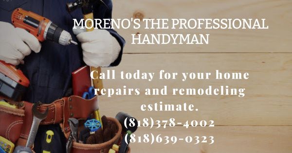 Moreno's Professional Handyman Repairs