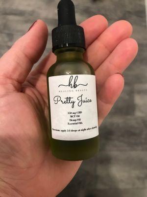 So excited! I just got my new pretty juice, my wonderful serum to beauty!