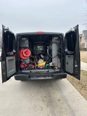 This is our work vehicle and tools, ready for any electrical services that you may need. https://www.brighterelectric.net