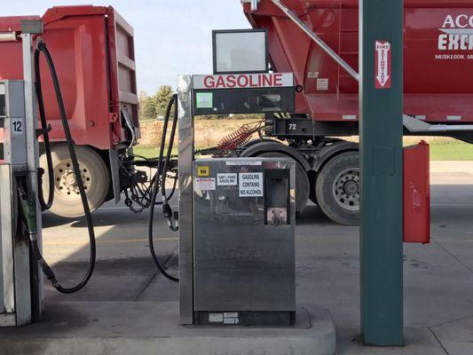 Ethanol-Free gasoline pump