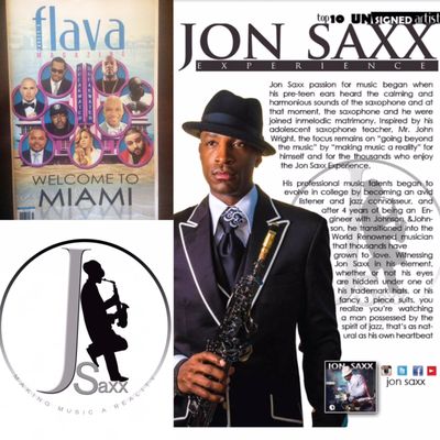 Jon Saxx Entertainment Group - Best Jazz artist and Top 10 Unsigned Artist!