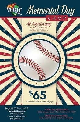 Memorial Day Camp 2016 - May 30th