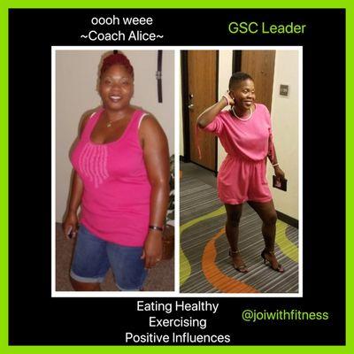 Let me coach you!  Helping people meet their weight loss goal is my passion.  I've lost over 70 Pounds by healthy eating and working out.