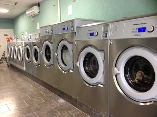 Our new, high-tech washers come in three sizes to meet all of your washing needs.