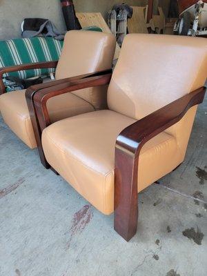 Newly upholstererd chairs