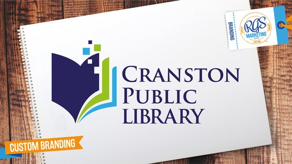 Cranston Public Library - Custom Logo Revamp by RGS Marketing Group™