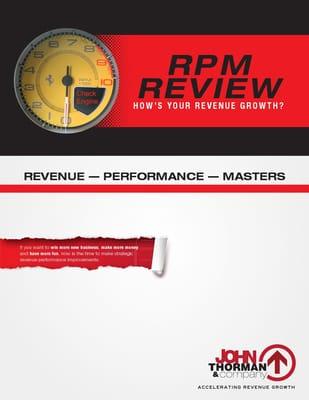 Our advanced revenue diagnostic service, the RPM Review