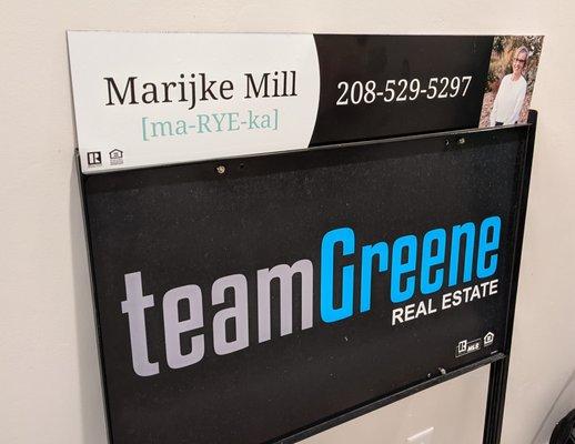 Marijke Mill [ma-RYE-ka] team Greene Real Estate Idaho Falls