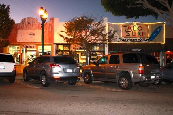 Hairstylist Victoria Rael Arnold is located on Seal Beach, California's Main Street.