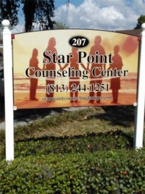 Star Point Counseling Center of Brandon sign