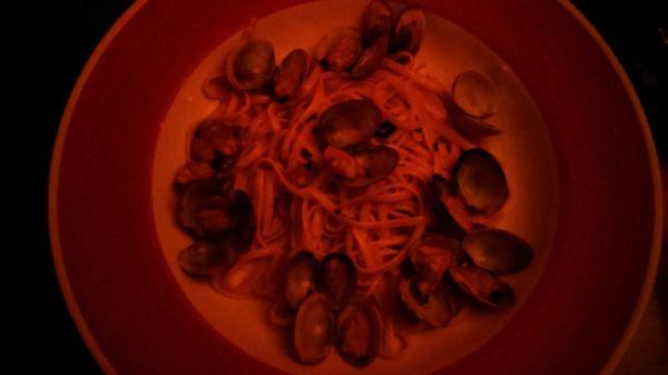 linguine with white clams sauce