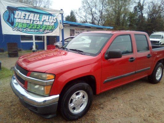 Can to 1379 Valley St. Jackson Mississippi 39204 for a $10 car wash $15 truck wash!!!