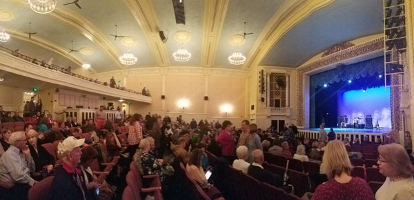 Panoramic view of the theatre.